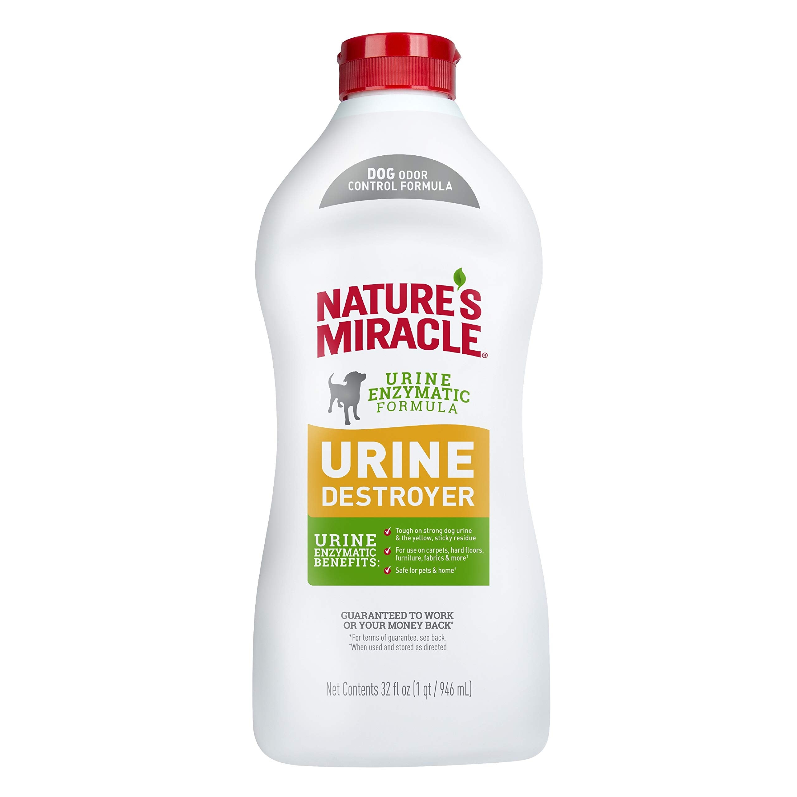 Destructor Orina Plus 946 ML Manchas y Olores - Nature´s Miracle Destructor Orina Plus 946 ML Manchas y Olores - Nature´s Miracle